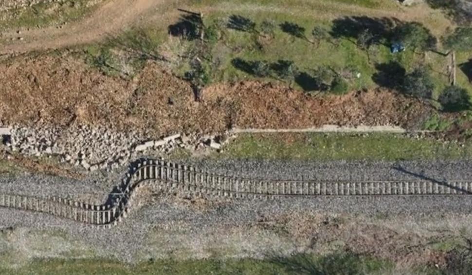 Imagini cu şinele de cale ferată contorsionate după cutremurul din Turcia 816052