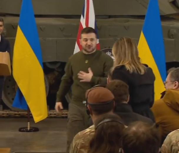 Cum a reacţionat Zelenski după ce o jurnalistă i-a spus că vrea să-l îmbrăţişeze | Moment devenit viral 816066