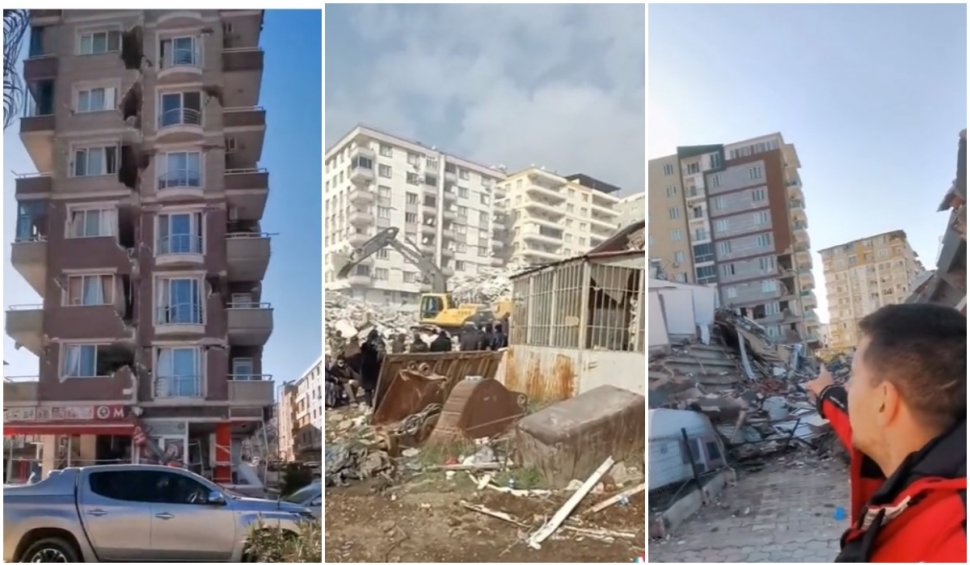 Echipa Antena 3 CNN, surprinsă de trei replici ale cutremurelor din Turcia: "Toată lumea a înghețat şi ni s-a spus să părăsim zona"