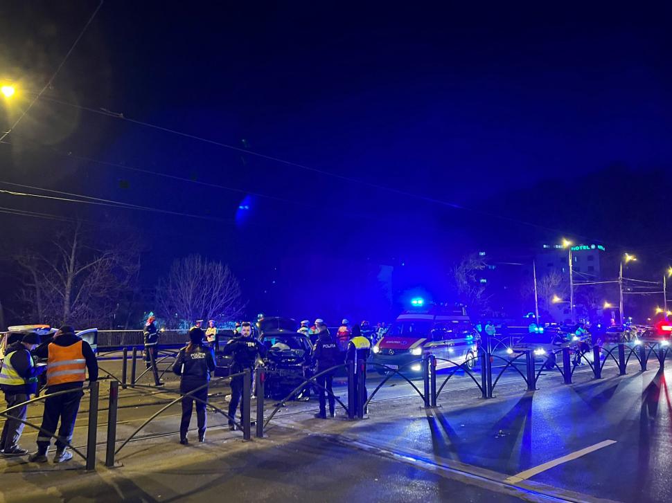 Doi polițiști au ajuns la spital, după o urmărire ca în filme pe şoseaua Colentina din Bucureşti 816530