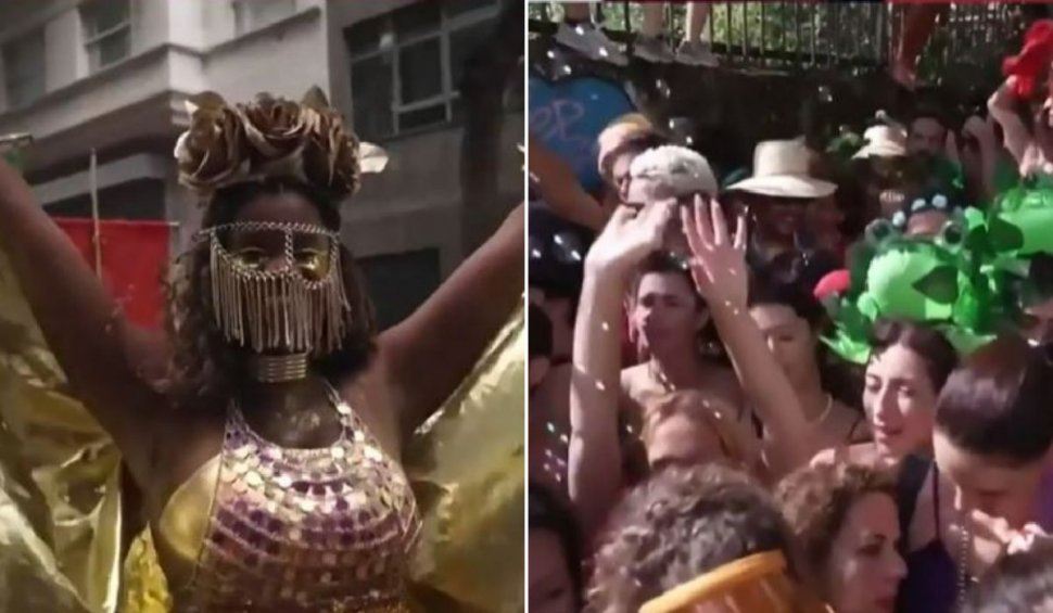 Carnavalul de la Rio | Petrecerile au început. Mulţimea a umplut străzile, după doi ani în care festivalul a fost anulat