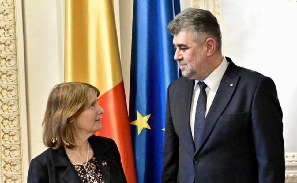 Marcel Ciolacu, după întâlnirea cu prima femeie ambasador SUA în România: "Am încurajat o prezență mai mare a investițiilor din SUA"