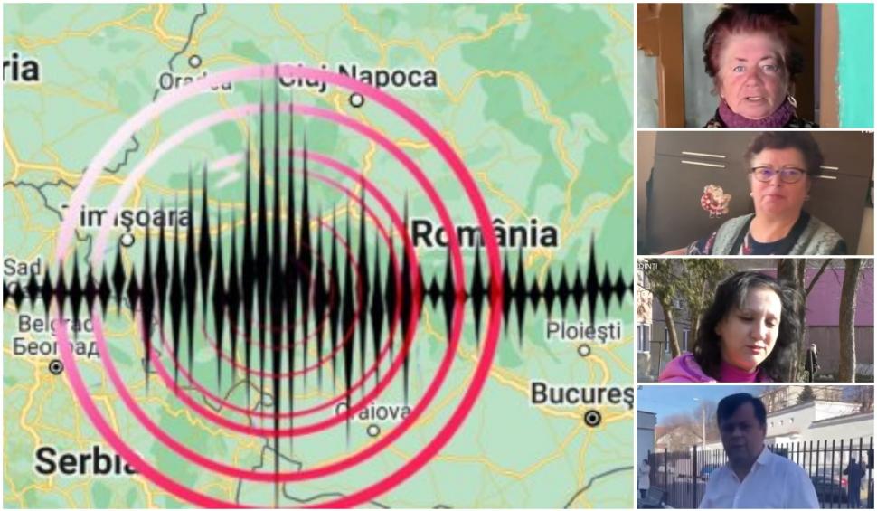 Mărturiile românilor care au trăit spaima cutremurului de 5,7 din Gorj: "M-a speriat foarte tare. S-a simțit mai lung şi mai puternic" 817119