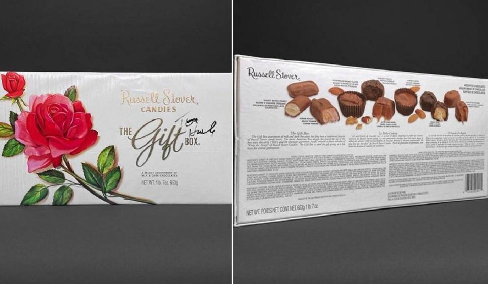 Celebra cutie cu bomboane din filmul "Forrest Gump”, vândută cu 25.000 de dolari, la o licitaţie de Ziua Îndrăgostiților 817330