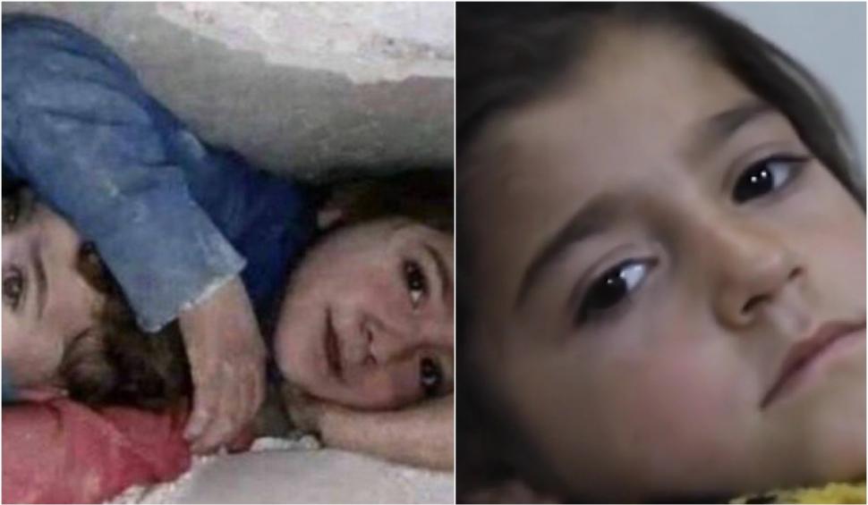 Detalii cutremurătoare despre fetița de cinci ani care și-a salvat fratele cu propriile mâini, în Siria