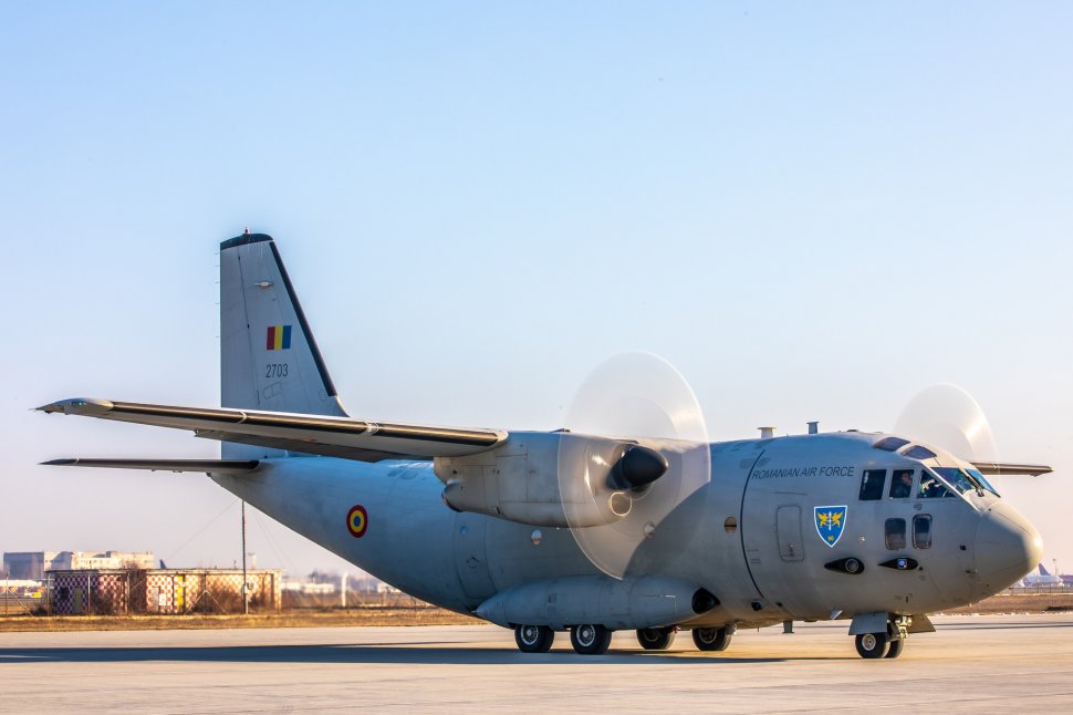 Trei aeronave ale Forțelor Aeriene Române au plecat spre Turcia şi Siria, într-o nouă misiune umanitară