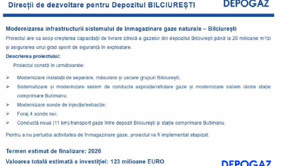 Vasile Cârstea, DEPOGAZ Ploieşti, a prezentat proiectele de investiții pentru independenţa energetică şi furnizarea de gaz în România 817514
