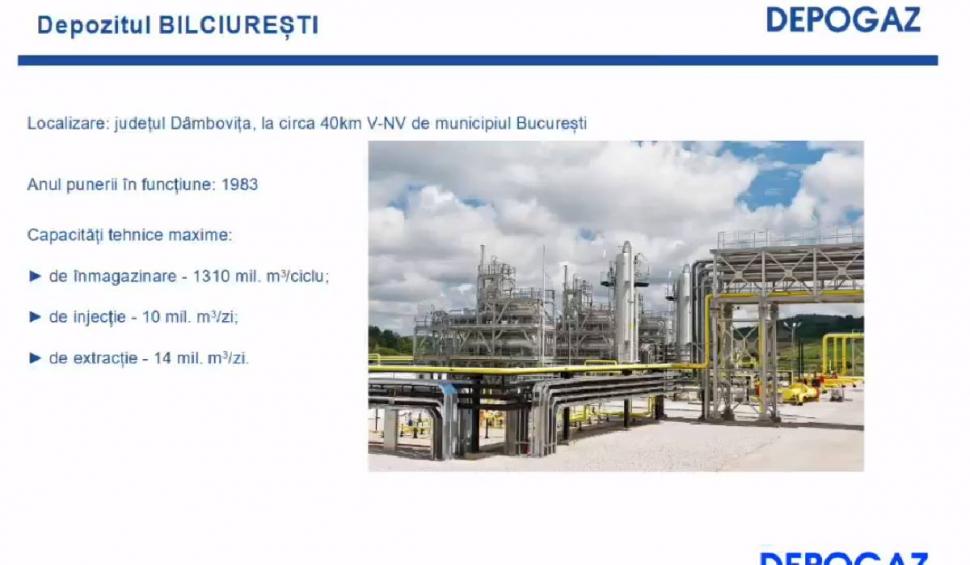 Vasile Cârstea, DEPOGAZ Ploieşti, a prezentat proiectele de investiții pentru independenţa energetică şi furnizarea de gaz în România 817518