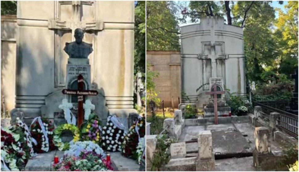 Jaf în cimitirul Bellu! Furturi misterioase și morminte sparte și profanate