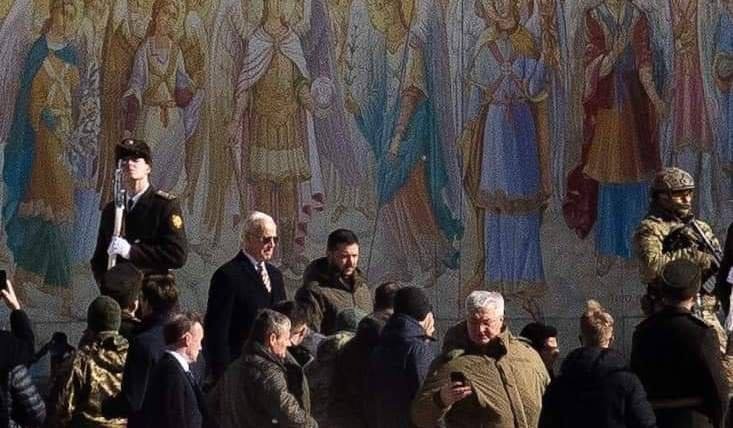 Președintele american Joe Biden se află la Kiev, într-o vizită surpriză |  În capitala ucraineană
