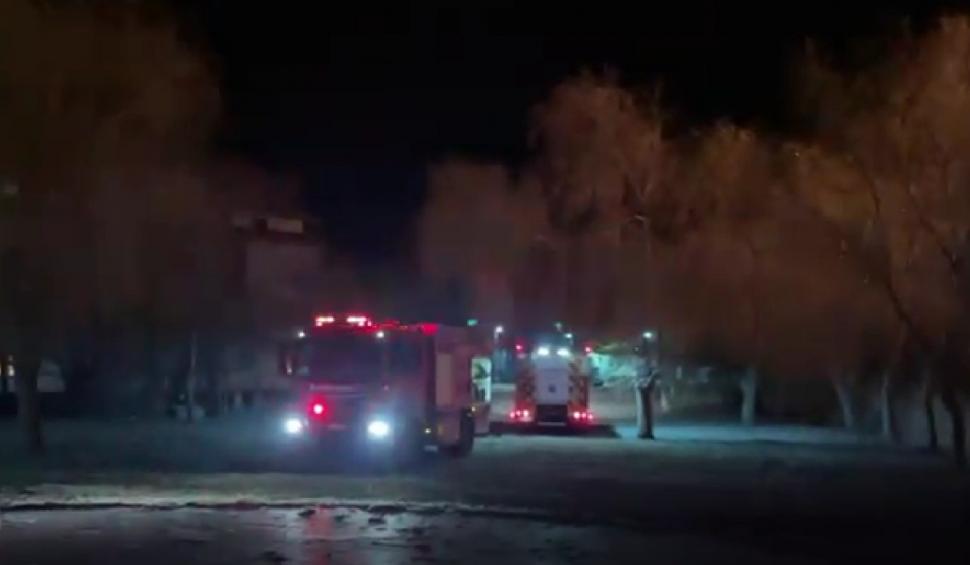 Incendiu de vegetație în Delta Dunării, în apropiere de localitatea Murighiol 818613