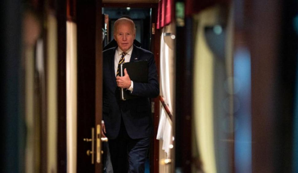 Cum arată trenul cu care Joe Biden a călătorit în Ucraina   818691