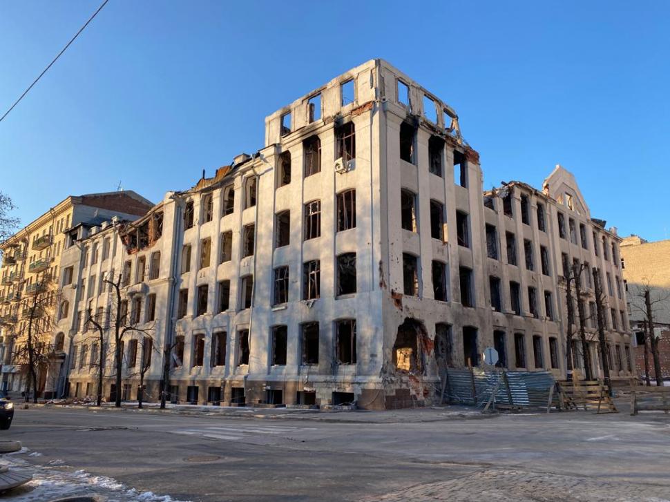 Cum arată Ucraina după un an de război | Corespondenţă specială Antena 3 CNN pe linia frontului din Harkov 819094