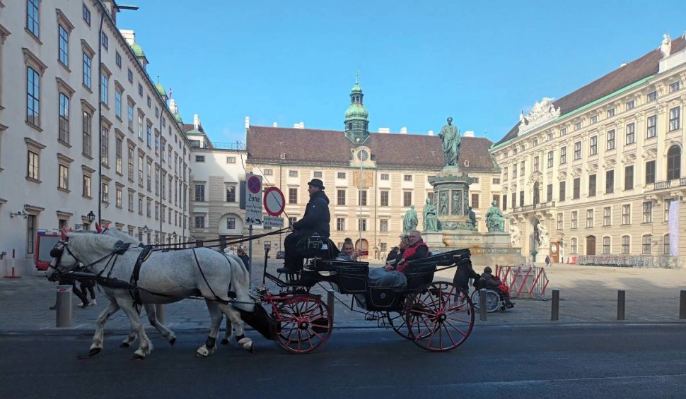 Palatul Hofburg, inima Vienei și a fostului Imperiu Habsburgic