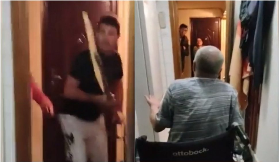 Bărbat cu dizabilități și copiii săi, atacați în propriul apartament din Baia Mare cu lopata