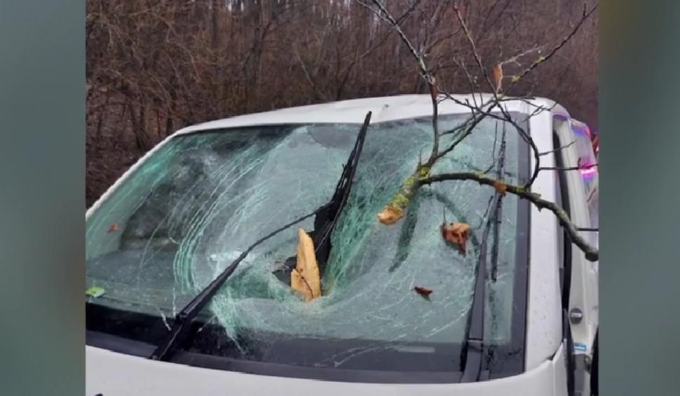 Vremea a făcut prăpăd în mai multe zone din ţară | Imagini din localităţile lovite de urgia naturii: Oamenii şi-au scos lucrurile în stradă 819790