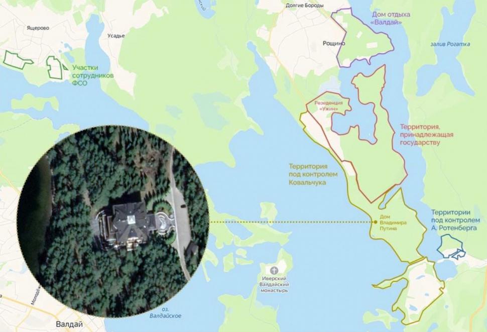 Locul secret în care Vladimir Putin locuiește cu presupusa lui amantă, mai tânără cu 30 de ani | Vila are 1.200 de metri pătrați și debarcader 820416