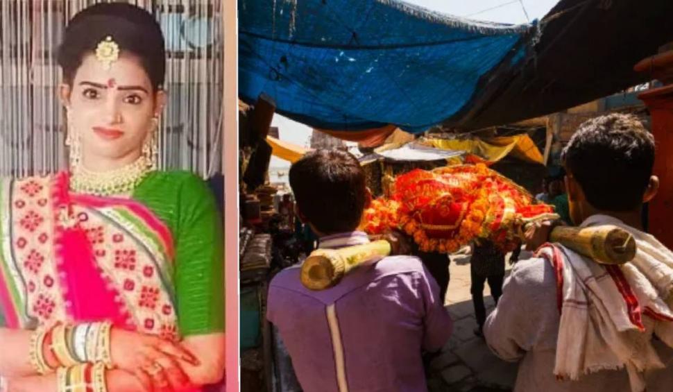 O mireasă din India a fost înlocuită de sora sa la nuntă, după ce a murit în timpul ceremoniei 820334