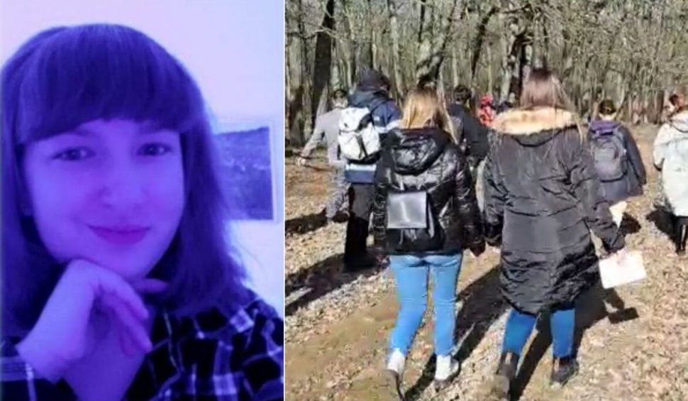 Angelika, studenta din Râşnov dispărută în pădurea Dumbrava din Sibiu, este căutată de peste 300 de oameni, cu drone, câini şi un elicopter