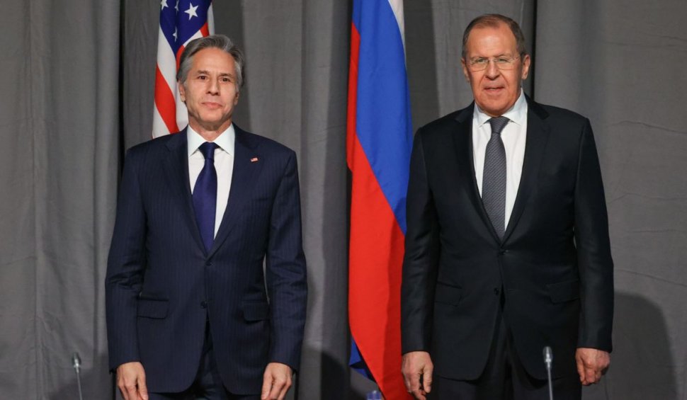 Ce au discutat Antony Blinken și Serghei Lavrov timp de 10 minute la reuniunea G20