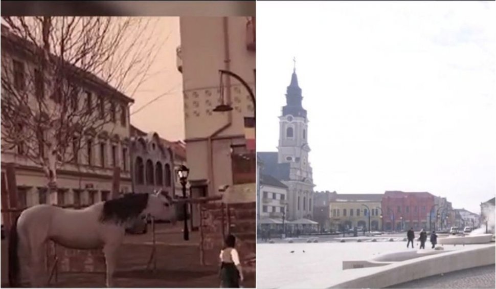 Experienţă unică la Oradea: aplicaţia care ne permite să călătorim în timp