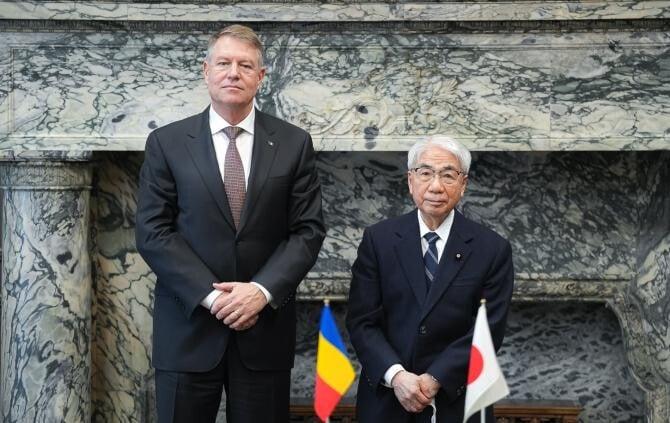 Klaus Iohannis, întrevederi cu președinții celor două Camere ale Dietei Naționale a Japoniei 821201