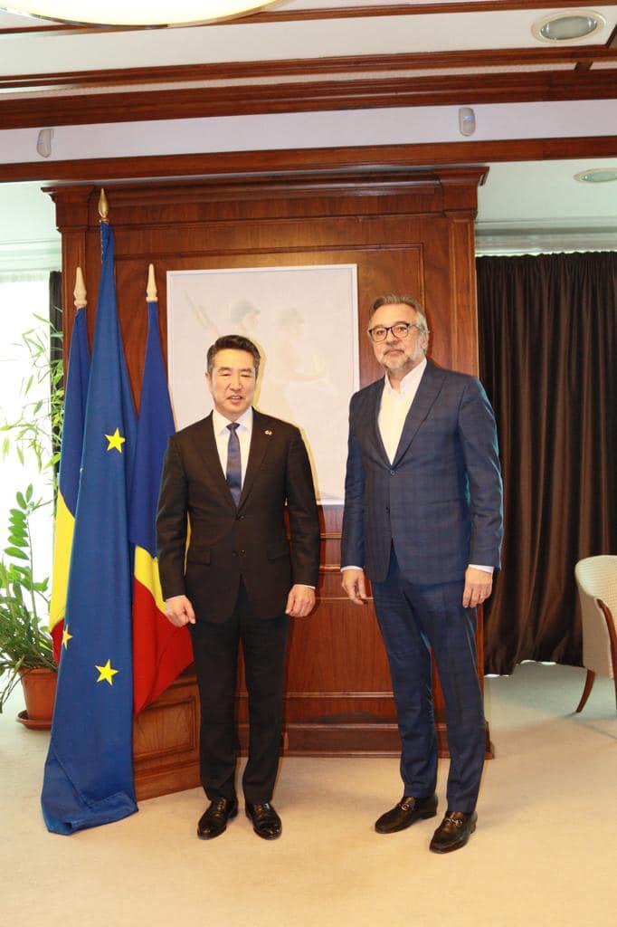 Lucian Romașcanu, întâlnire cu ambasadorul Republicii Coreea la București, RIM Kap-soo: ”Vor fi câteva evenimente deosebite” 821303