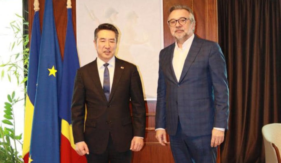 Lucian Romașcanu, întâlnire cu ambasadorul Republicii Coreea la București, RIM Kap-soo: ”Vor fi câteva evenimente deosebite”