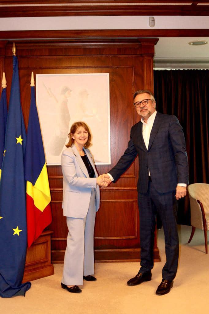 Ministrul Culturii, întâlnire cu ambasadorul SUA în România: ”A fost un dialog extrem de aplicat, concret” 821273