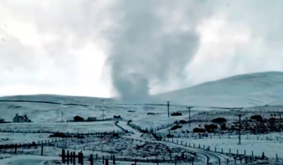 Fenomenul uimitor apărut pe cerul Scoției. Cum se manifestă „diavolul de zăpadă” 822043