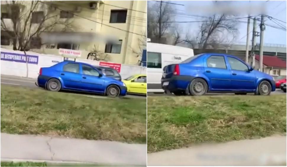 Momentul în care un șofer circulă pe contrasens fără să îi pese de claxoanele celorlalte mașini | "N-are nici o treabă omul" 821995