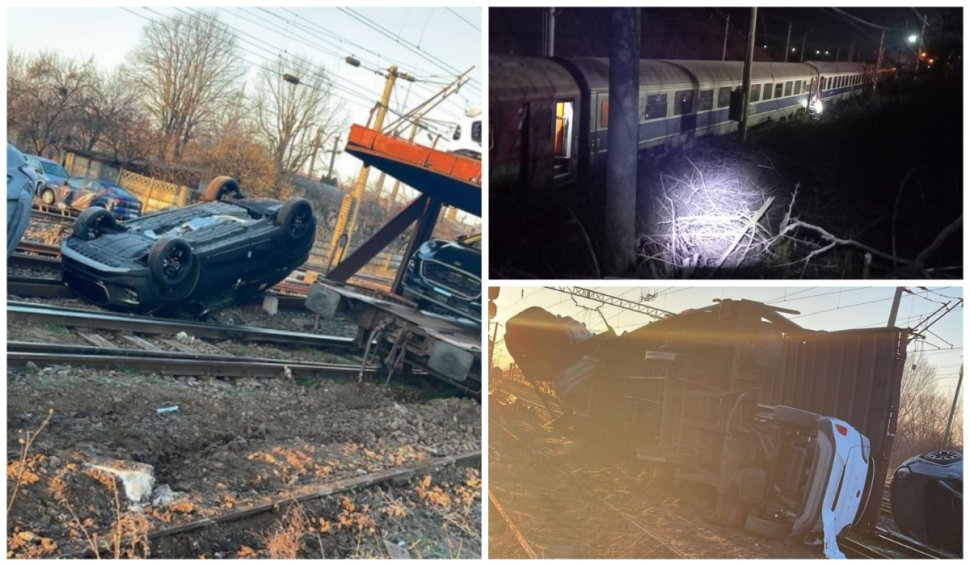 Directorul CFR, despre accidentul feroviar din Teleorman: "A fost o eroare umană | Mecanicul nu a frânat"
