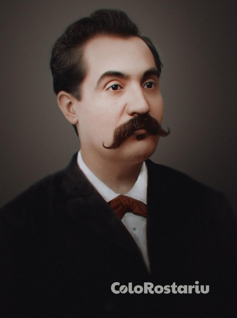 Recunoşti personajul? Românul chipeş cu papion şi ochi verzi, "cioplit" de un cunoscut fotograf 822546