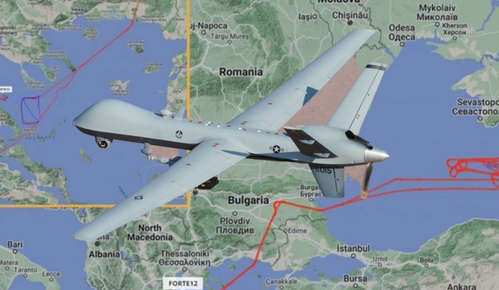 Tipul de misiune executat de drona doborâtă de ruşi în Marea Neagră. Explicaţiile armatei SUA 