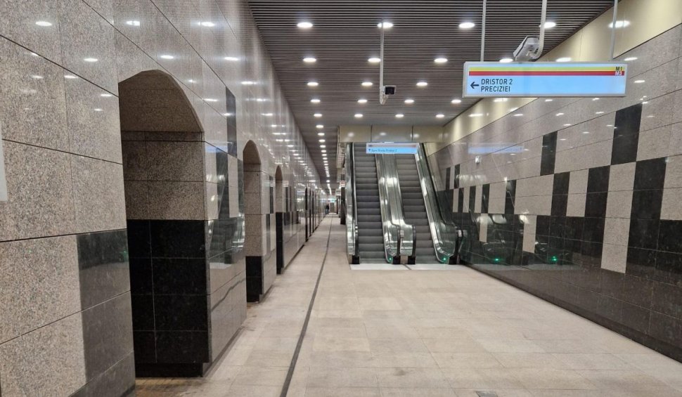 Cum arată cea mai nouă parte a metroului din București, dată în folosință azi