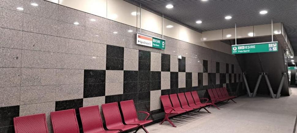Cum arată cea mai nouă parte a metroului din București, dată în folosință azi 822780