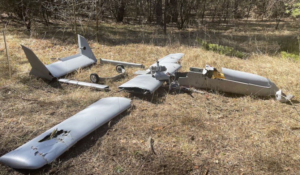 O dronă fabricată în China și modificată în Rusia a fost doborâtă în Ucraina