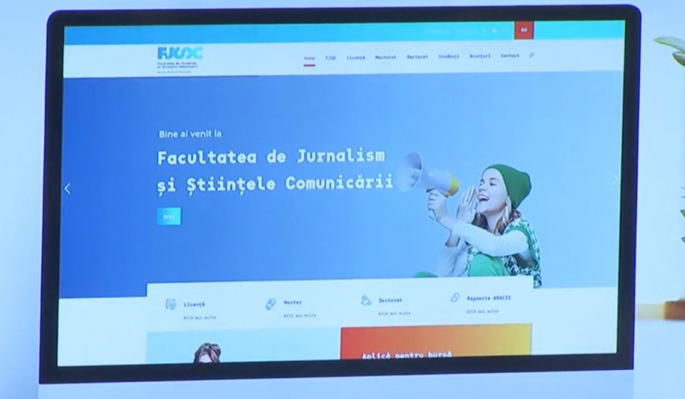 Facultatea de Jurnalism şi Ştiinţele Comunicării din Bucureşti are un nou site