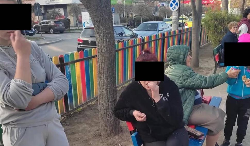 Pedeapsa pe care au primit-o două mame pentru că au spart seminţe în parc, în Craiova 823960
