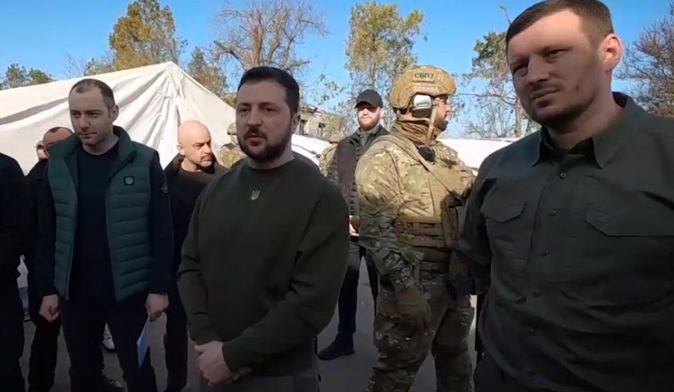 Se înmulțesc semnele contraofensivei ucrainene: Zelenski, a doua vizită în 24 de ore pe linia frontului