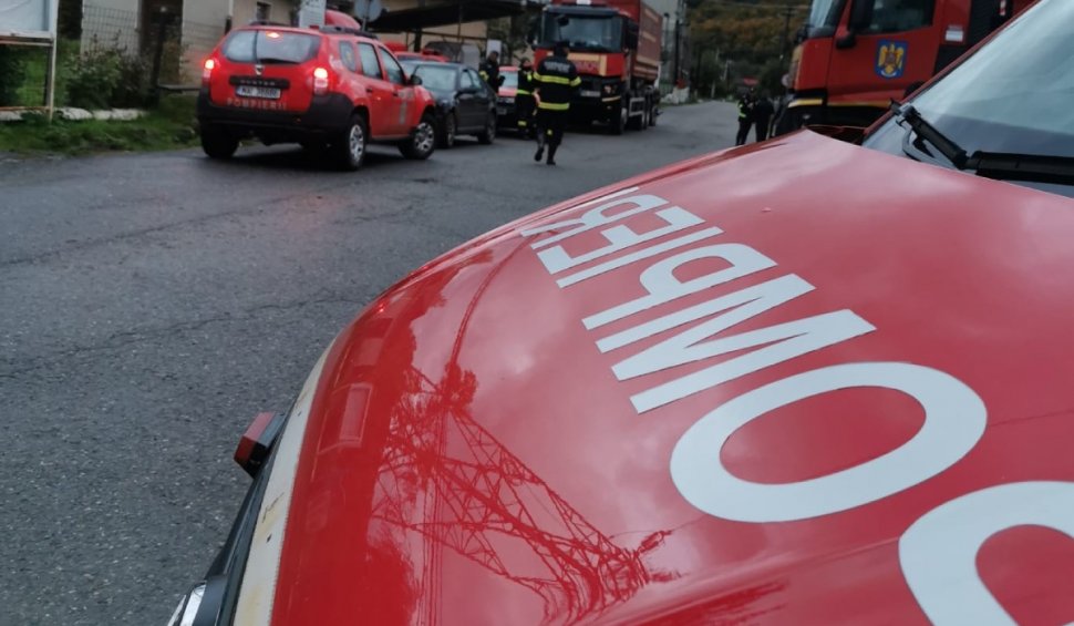 Incendiu la un fast food din Ilfov! Un copil si doi adulți au ajuns la spital