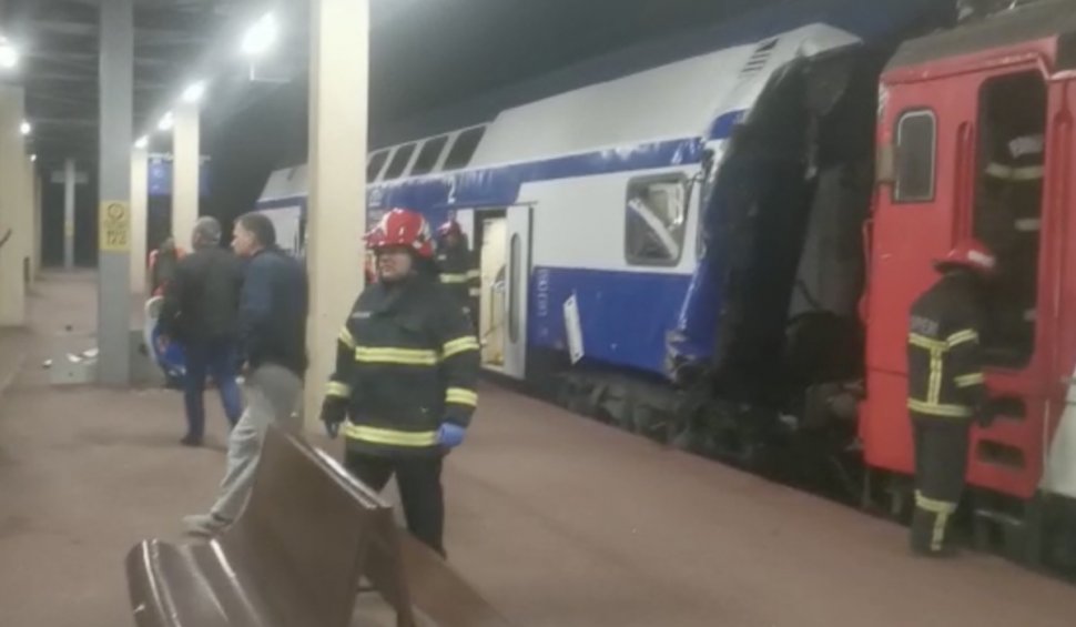Toți mecanicii de locomotivă din România vor fi reexaminați, în urma accidentului feroviar din Gara Galați