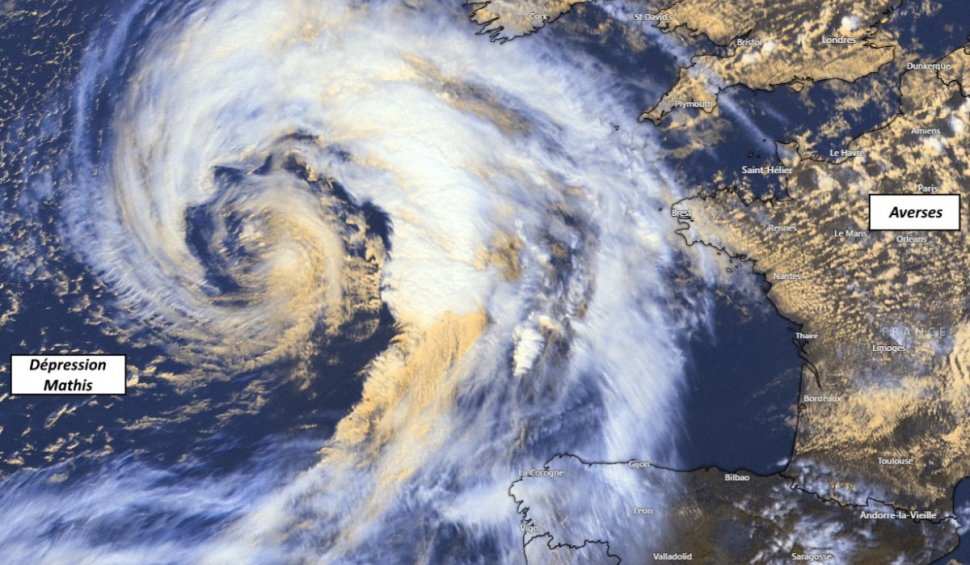Furtuna Mathis loveşte Europa, mâine! Ce fenomene meteo extreme sunt așteptate