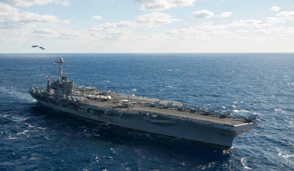 Administraţia SUA prelungeşte misiunea unui portavion în Mediterană, ca reacţie la atacuri în Siria