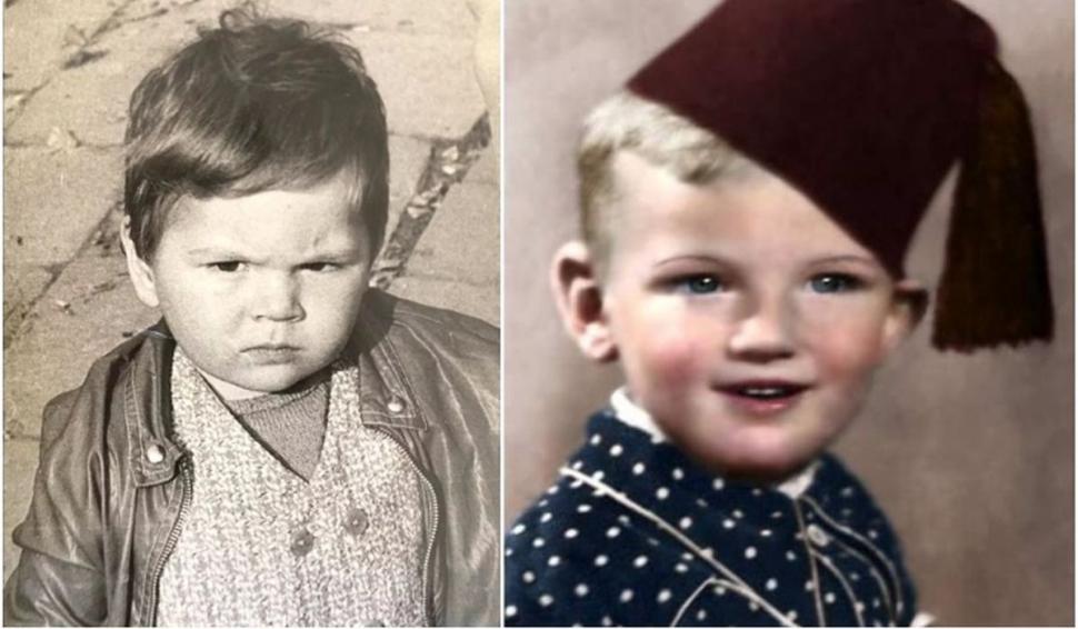 Recunoşti băieţelul blond cu privire pătrunzătoare? "Mi se pare mie sau tăcea în fotografie?" 826163