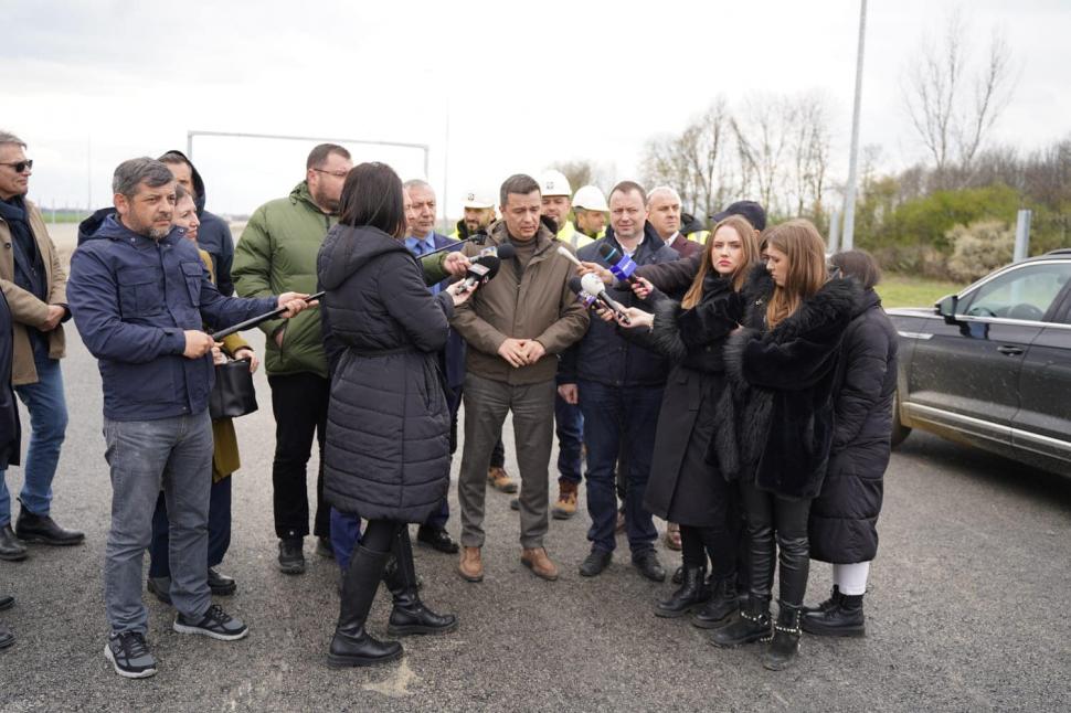 Sorin Grindeanu: ”Primii 33 de km din A0 Sud vor fi dați în trafic în 2023” 827124