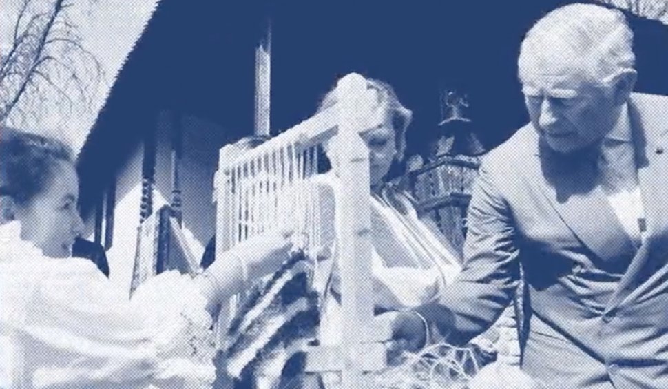 Filmuleț cu Regele Charles în România, folosit de ministerul de externe din UK, într-o companie de imagine înainte de încoronare