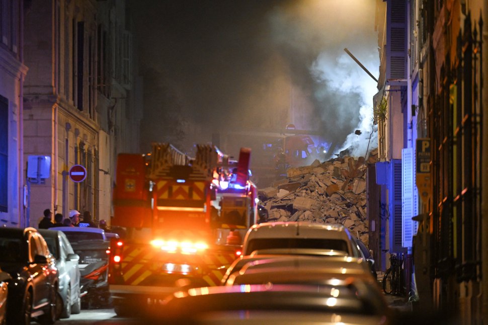 Opt persoane sunt date dispărute după prăbușirea unei clădiri în Marsilia