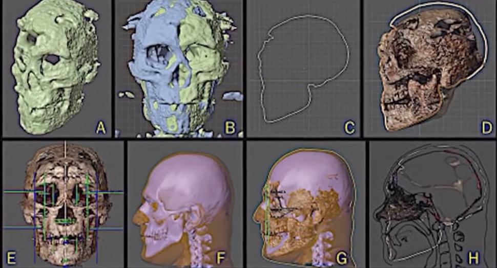 Chipul unui egiptean de acum 35.000 de ani a fost recreat digital: "Aşa putem înţelege un capitol important din evoluția umană" 827903