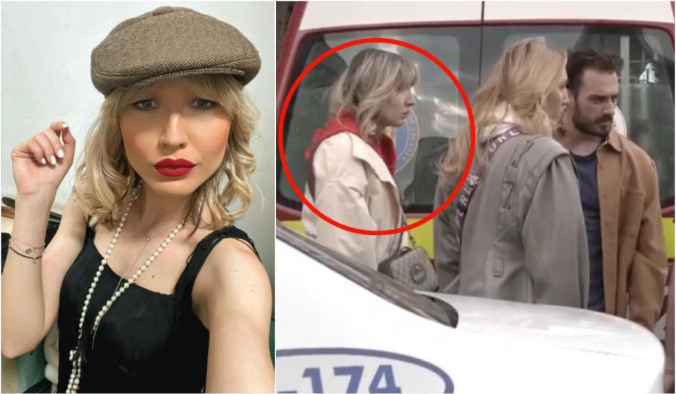 Primele imagini cu momentul în care actriţa Monica Odagiu a lovit mortal un om pe şosea 827975